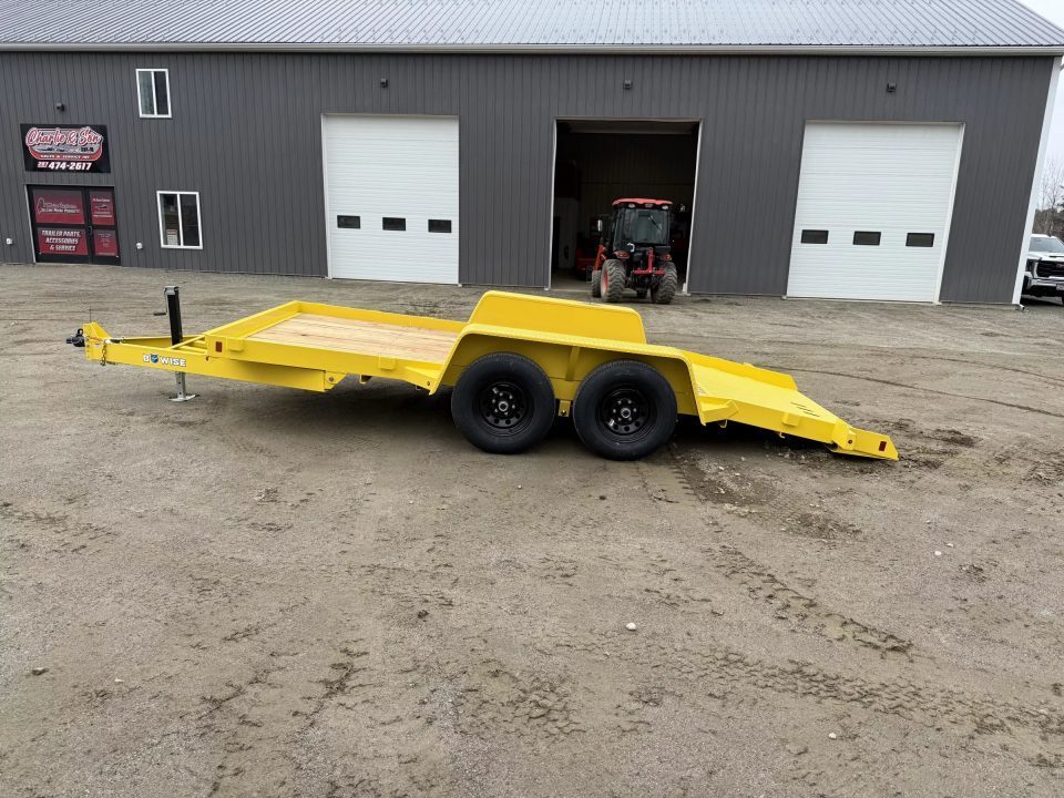 New 2025 BWISE T16 Tilt 10k Tilt Trailer