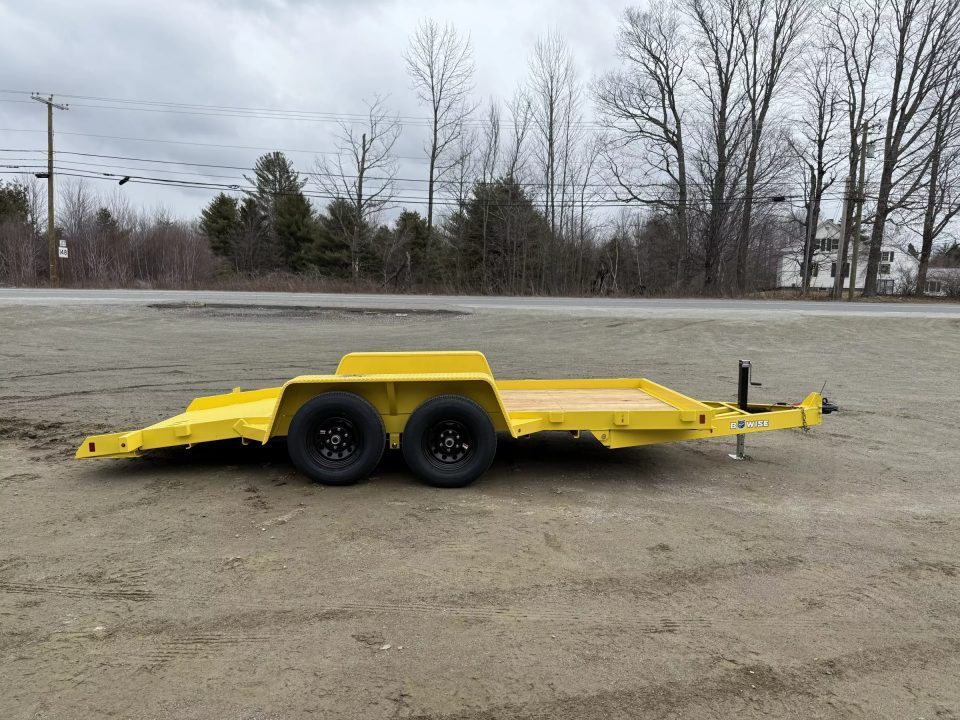 New 2025 BWISE T16 Tilt 10k Tilt Trailer