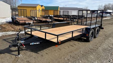 New 2026 BWISE Ute616 Utility Trailer