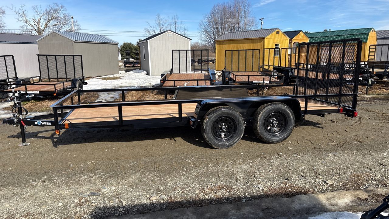 New 2026 BWISE Ute616 Utility Trailer