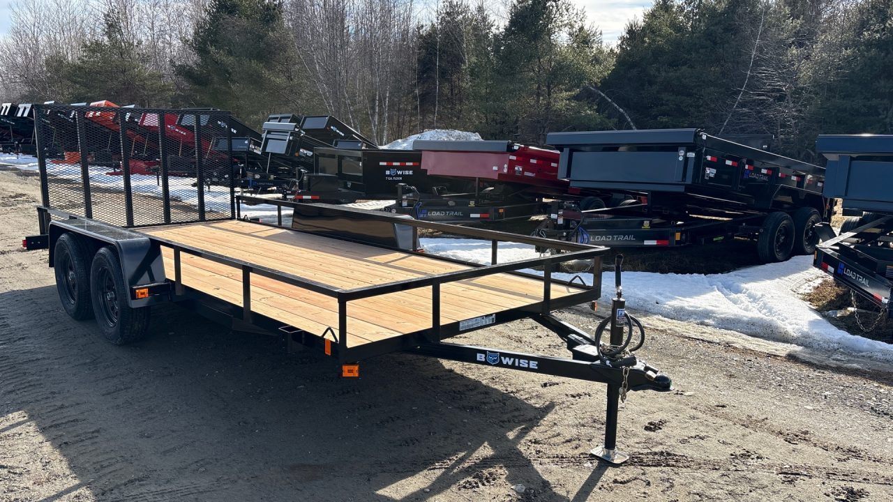 New 2026 BWISE Ute616 Utility Trailer