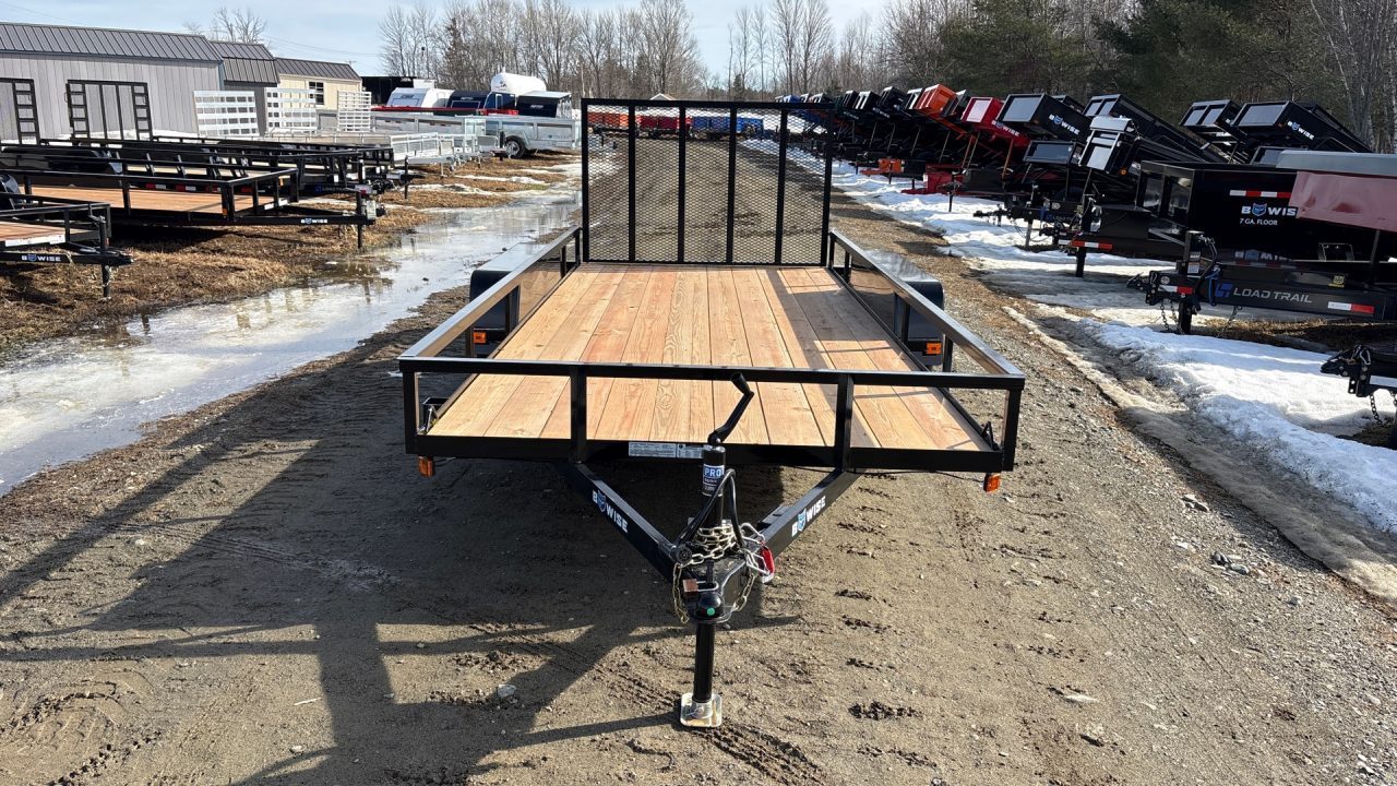 New 2026 BWISE Ute616 Utility Trailer