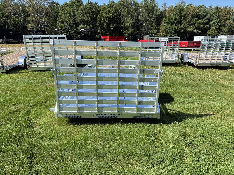 New 2026 Black Rhino LPS 81x14 Utility Trailer