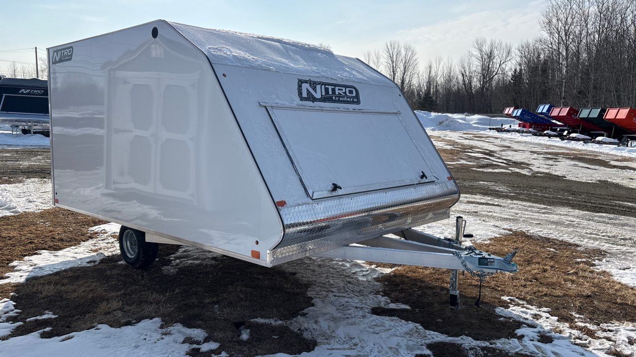 New 2026 Nitro Hybrid Snowmobile Trailer
