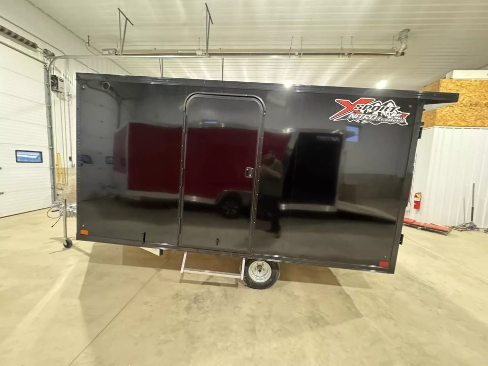 New 2026 Nitro Bcx 101x12sa Hybrid Snowmobile Trailer
