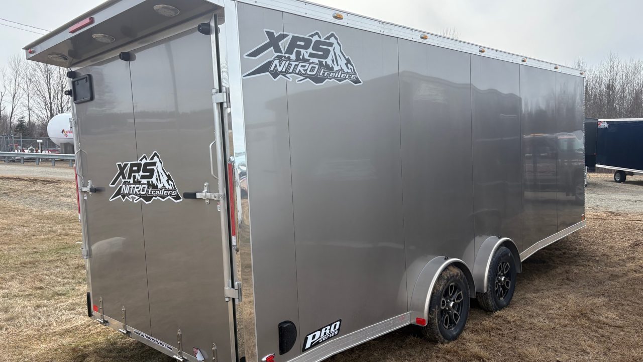 New 2026 Nitro Xps Pro 7.5x22 Snowmobile Trailer