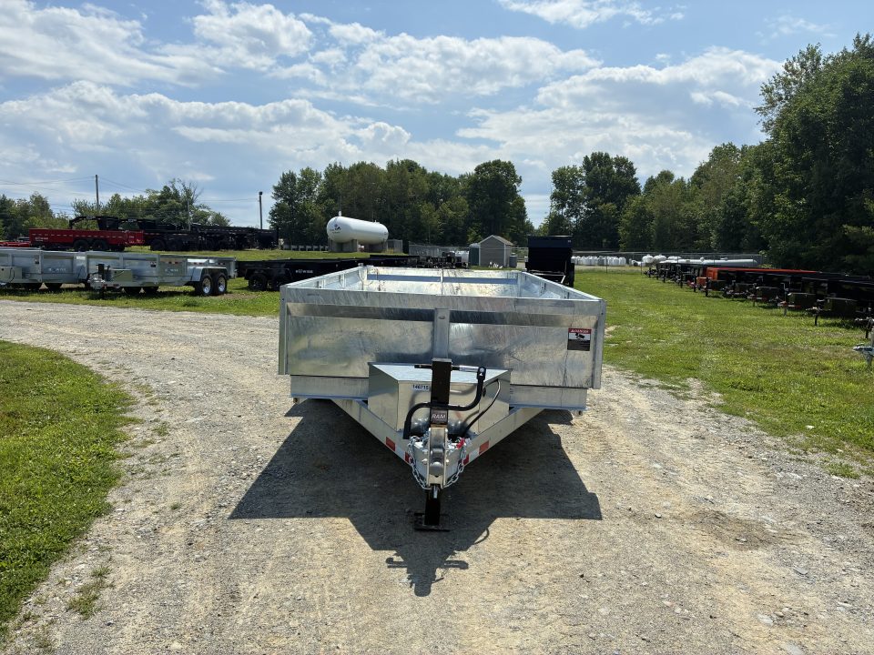 New 2026 BWISE DT714LP-LE-14 Dump Trailer