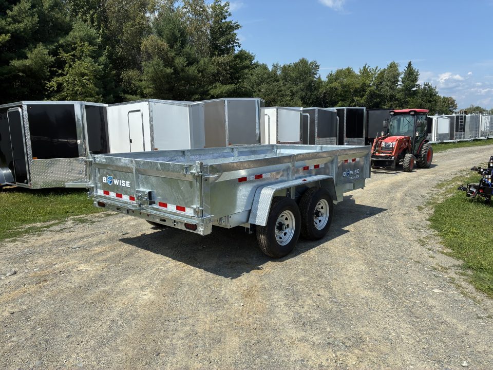 New 2026 BWISE DT714LP-LE-14 Dump Trailer