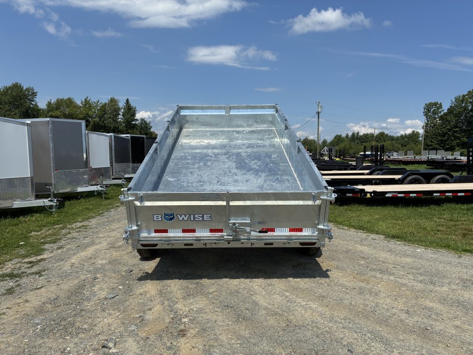 New 2026 BWISE DT714LP-LE-14 Dump Trailer