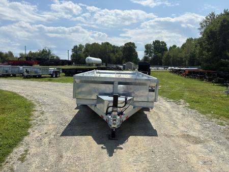 New 2026 BWISE DT714LP-LE-14 Dump Trailer