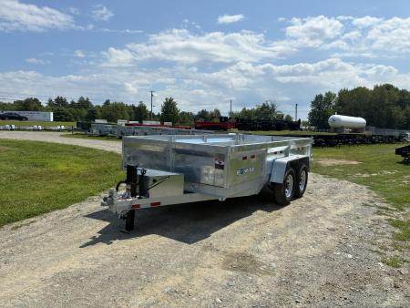 New 2026 BWISE DT714LP-LE-14 Dump Trailer