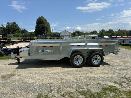 New 2026 BWISE DT714LP-LE-14 Dump Trailer