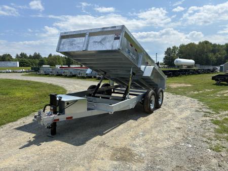 New 2026 BWISE DT714LP-LE-14 Dump Trailer