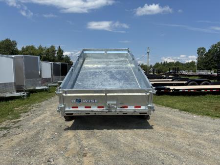 New 2026 BWISE DT714LP-LE-14 Dump Trailer