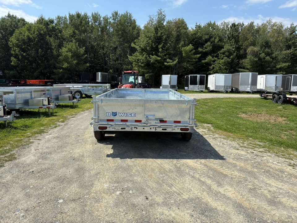 New 2026 BWISE DT714LP-LE-14 Dump Trailer