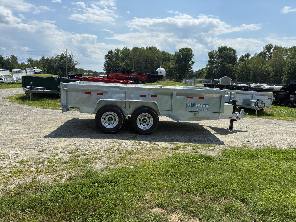 New 2026 BWISE DT714LP-LE-14 Dump Trailer