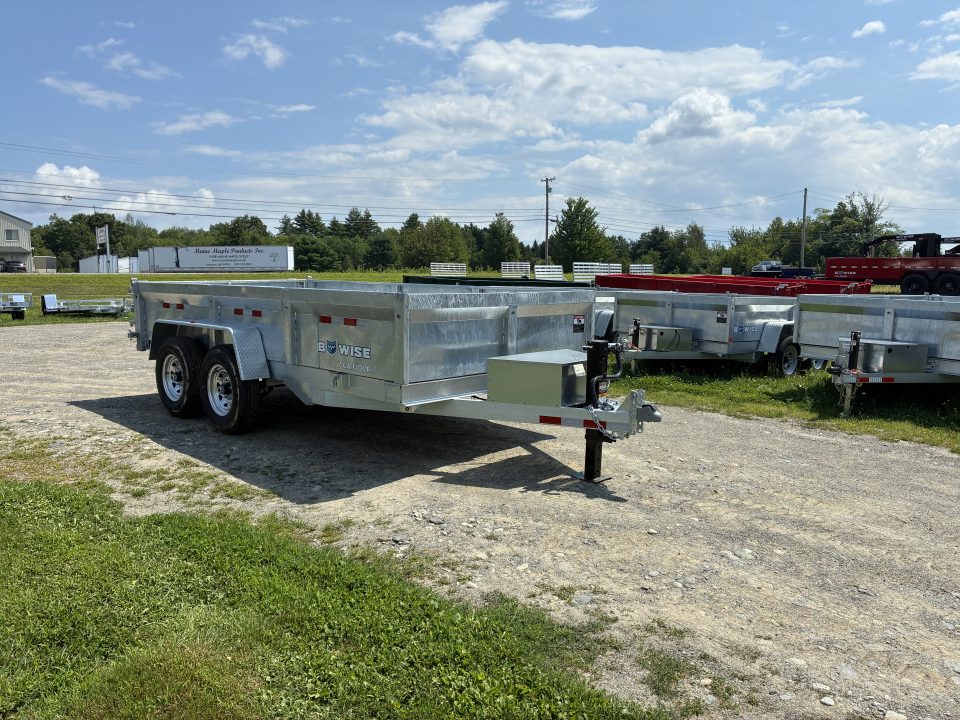 New 2026 BWISE DT714LP-LE-14 Dump Trailer