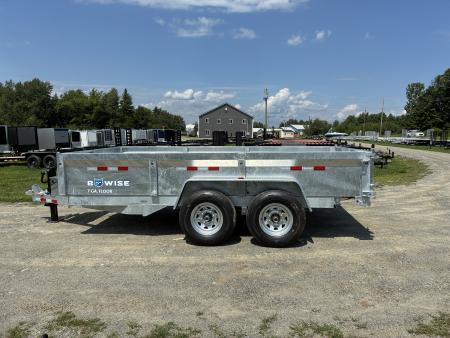 New 2026 BWISE DT714LP-LE-14 Dump Trailer