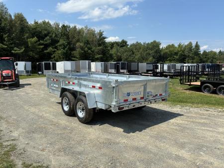 New 2026 BWISE DT714LP-LE-14 Dump Trailer