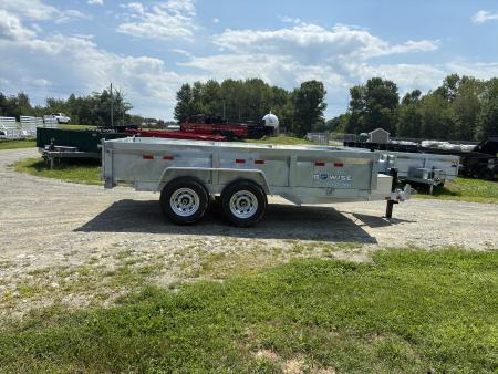 New 2026 BWISE DT714LP-LE-14 Dump Trailer