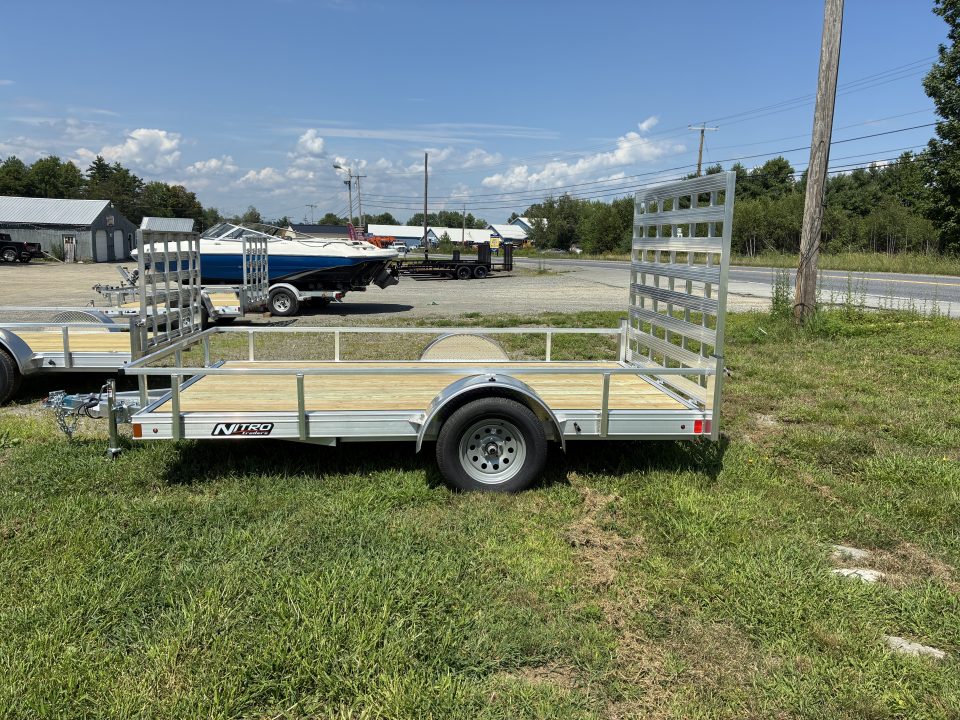 New 2027 Nitro UT 80 X 12 Utility Trailer