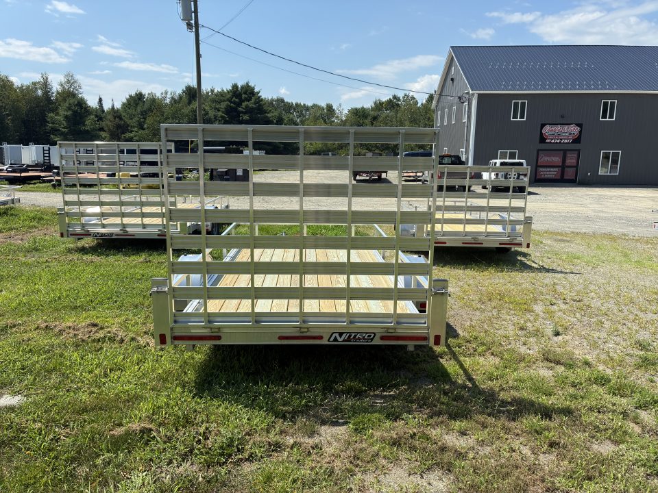 New 2027 Nitro UT 80 X 12 Utility Trailer