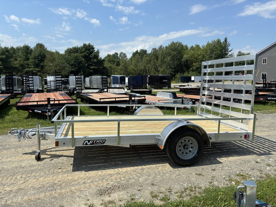 New 2027 Nitro UT 80 X 12 S Utility Trailer
