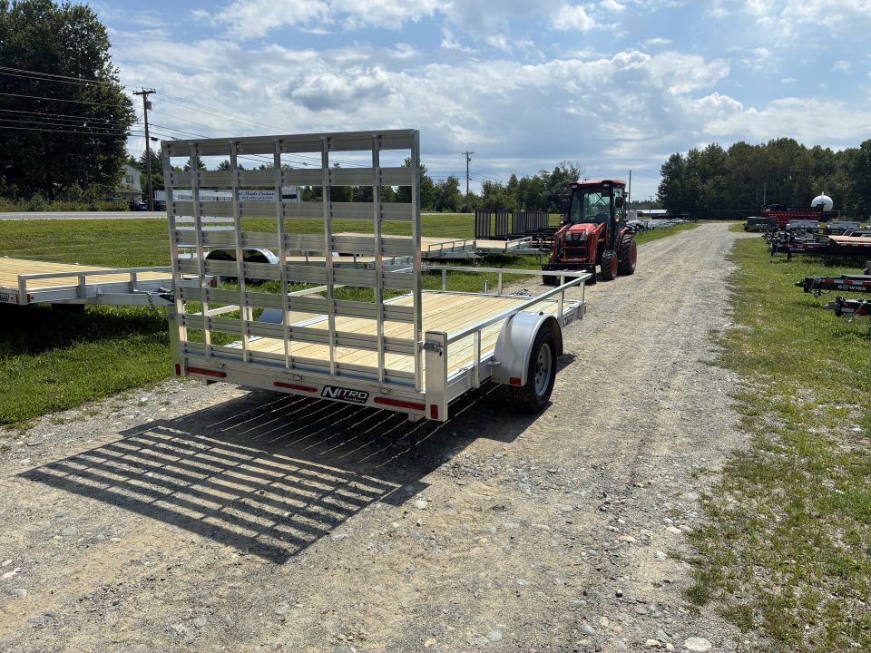 New 2027 Nitro UT 80 X 12 S Utility Trailer