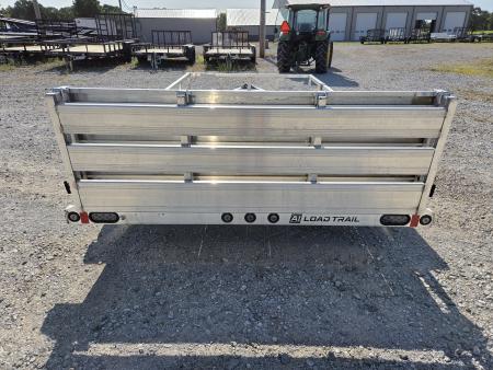 New 2027 Load Trail 83X14 TANDEM 7K ALUMINUM UTILITY W/BI-FOLD GATE & WOOD FLOOR