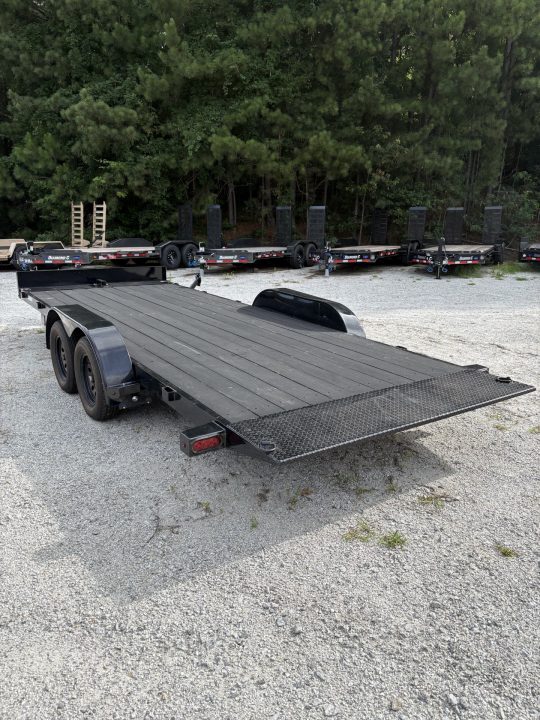 Used 2024 Load Trail 83"x20' Hydraulic Tilt Bed Car Hauler