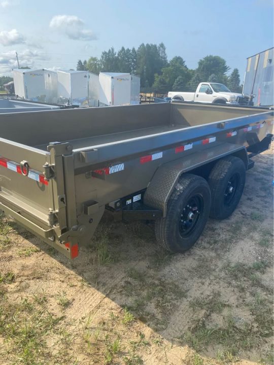 New 2026 Load Trail 83X14 18" WALL 14K Dump Trailer WESTERN METALLIC