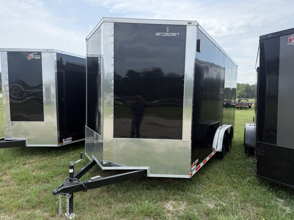 New 2027 NationCraft Trailers 7.5 X 16 TA POLY Cargo / Enclosed Trailer