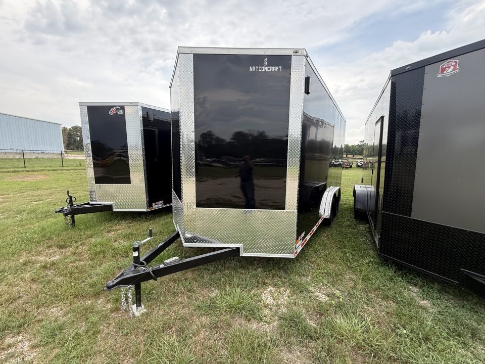New 2027 NationCraft Trailers 7.5 X 16 TA POLY Cargo / Enclosed Trailer