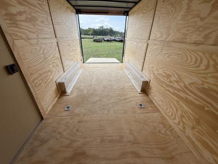 New 2027 NationCraft Trailers 7.5 X 16 TA POLY Cargo / Enclosed Trailer