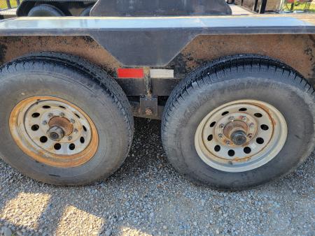 Used 2014 Rice Trailers 7x18+2 Equipment Trailer