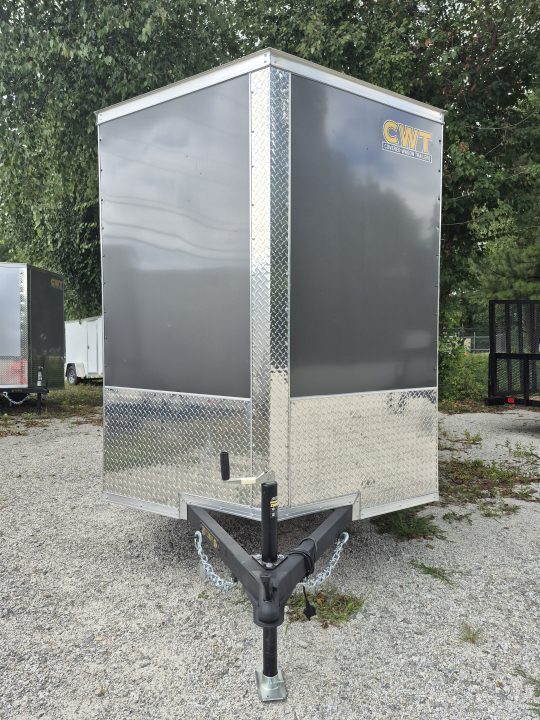New 2027 Covered Wagon 6x10 Enclosed, 6'6" Height