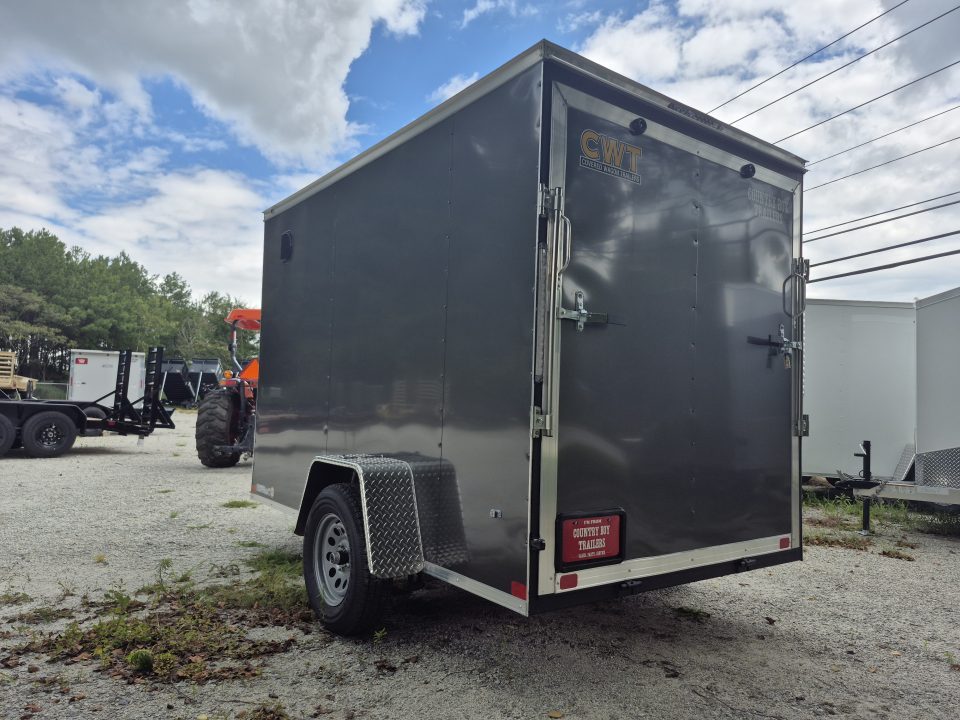 New 2027 Covered Wagon 6x10 Enclosed, 6'6" Height