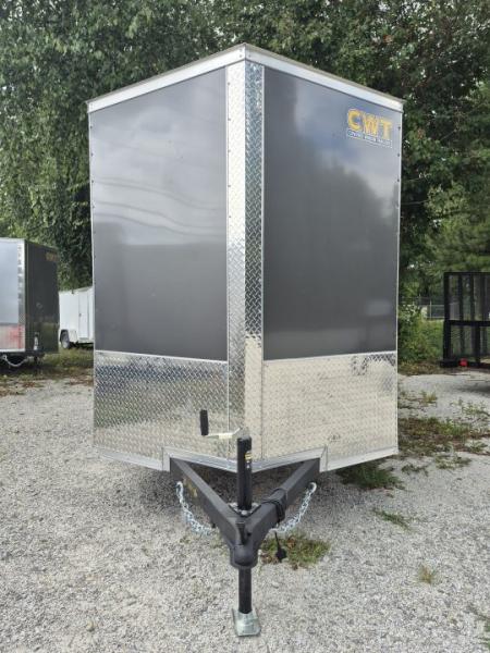 New 2027 Covered Wagon 6x10 Enclosed, 6'6" Height
