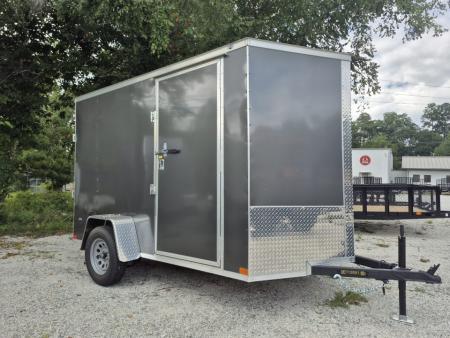 New 2027 Covered Wagon 6x10 Enclosed, 6'6" Height