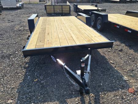 New 2027 AMO 82x16 Car Hauler W/ Led Lights & 1 Axle Brake