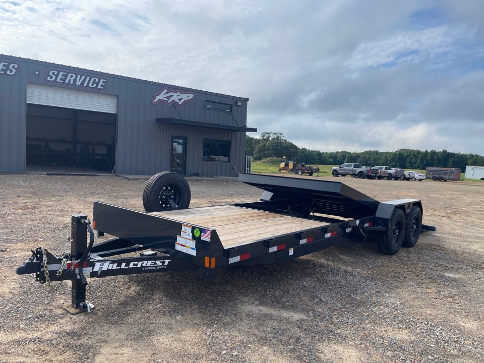 New 2026 Hillcrest Trailers 16168SPT Tilt Trailer