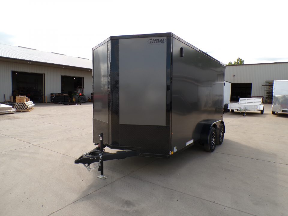 New 2026 Compass Indigo DXL 7 x 14 Cargo / Enclosed Trailer