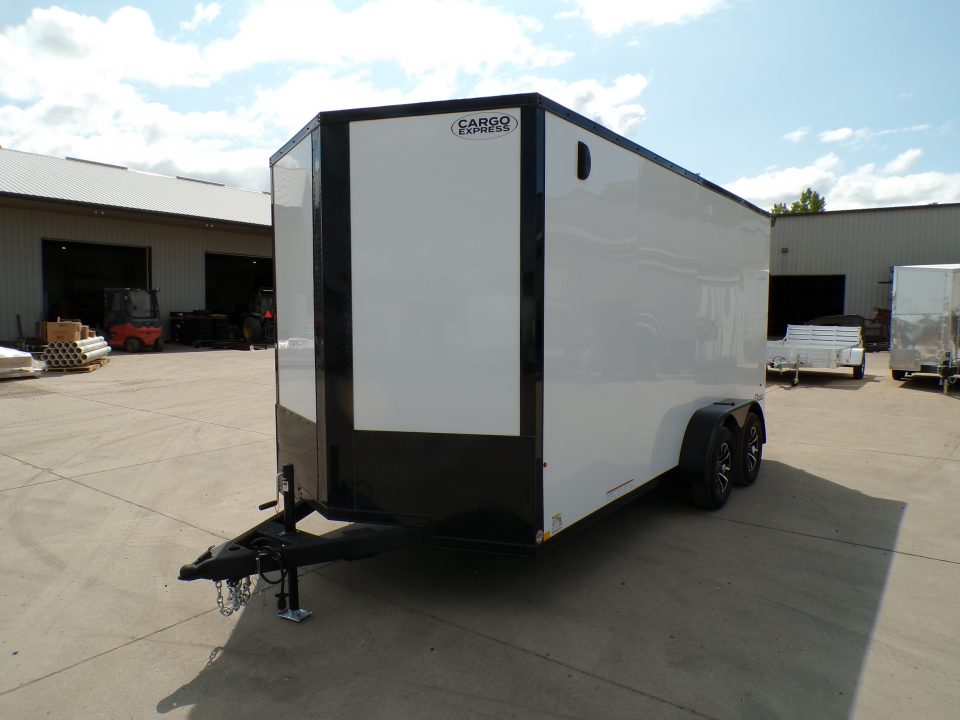 New 2026 Compass Indigo DLX 7 x 16 Cargo / Enclosed Trailer