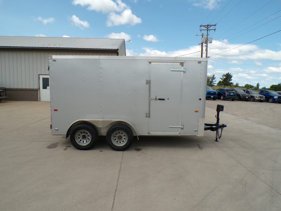 Used 2013 Charmac Trailers 6 x 12 DD Cargo / Enclosed Trailer