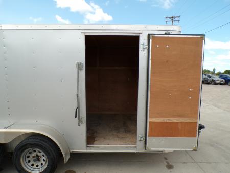 Used 2013 Charmac Trailers 6 x 12 DD Cargo / Enclosed Trailer