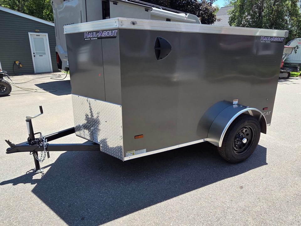New 2027 Haul About Trailers 5x8 Enclosed cargo trailer rear barn door Cargo / Enclosed Trailer