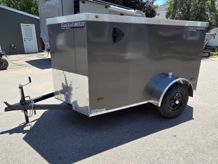 New 2027 Haul About Trailers 5x8 Enclosed cargo trailer rear barn door Cargo / Enclosed Trailer