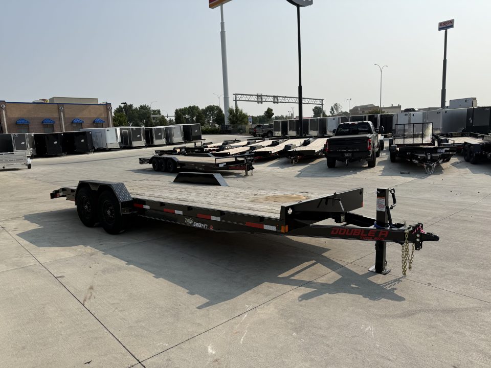 New 2026 Double A EEQ147-22 8322 14K Flatbed Trailer