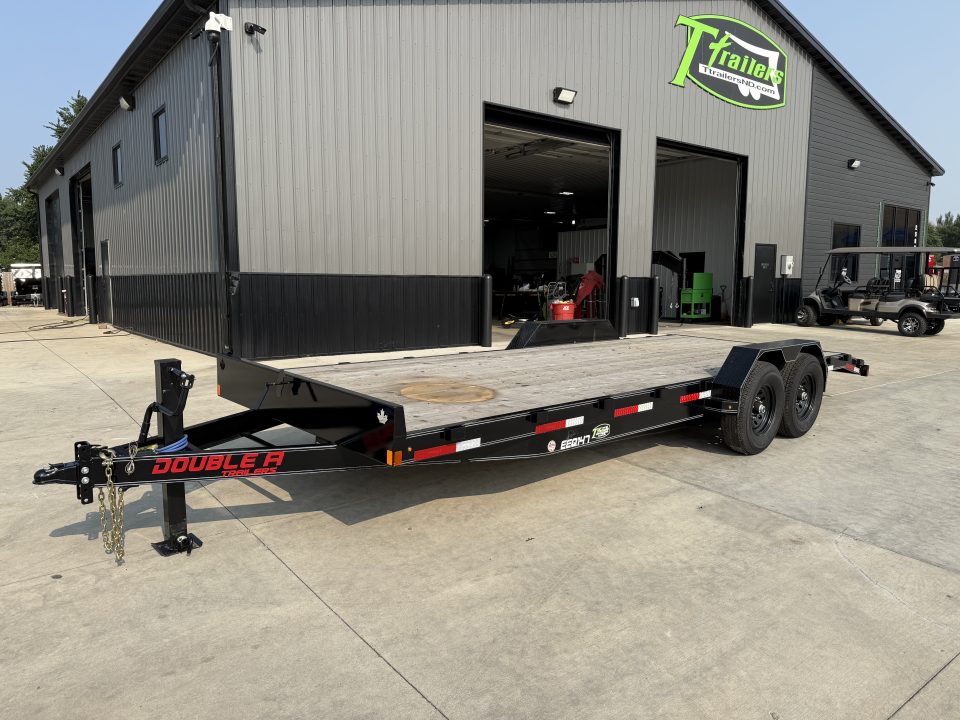 New 2026 Double A EEQ147-22 8322 14K Flatbed Trailer