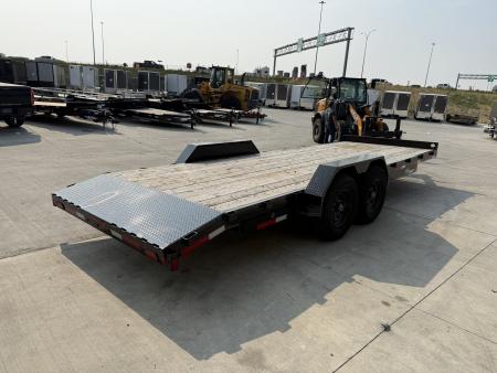 New 2026 Double A EEQ147-22 8322 14K Flatbed Trailer